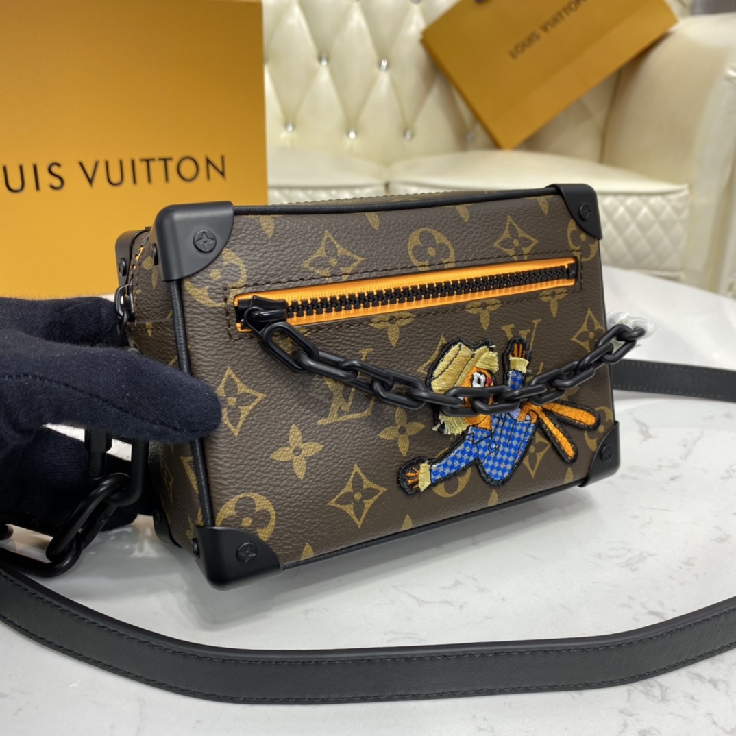 Louis Vuitton LV Soft Trunk Crossbody & Shoulder Bags Embroidery Monogram Canvas Spring/Summer Collection Chains M80159