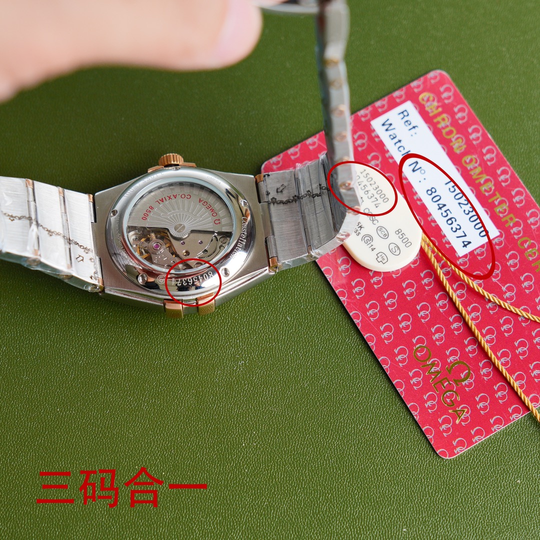 Omega KKS全新新品上市 三码合一 独家质量 独家包装 2021年全新升级版到货 修 质独家订制8500机芯特别设计