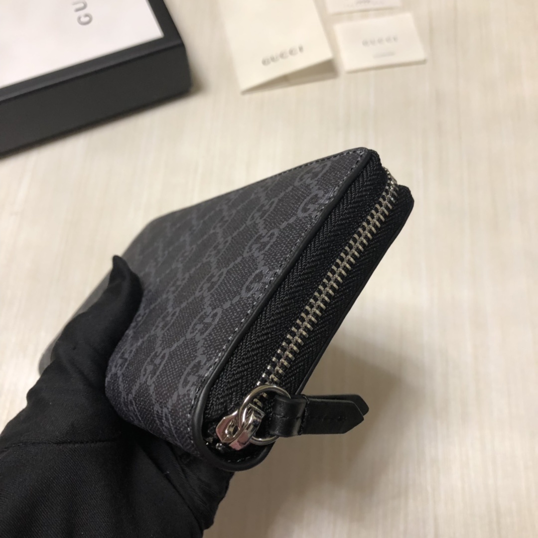 官网同步💋G家丝印图案拉链包系列👍🏻👍🏻12个卡片隔层和3个钞票隔层💋💋💋 款号:,尺寸:19×10.5