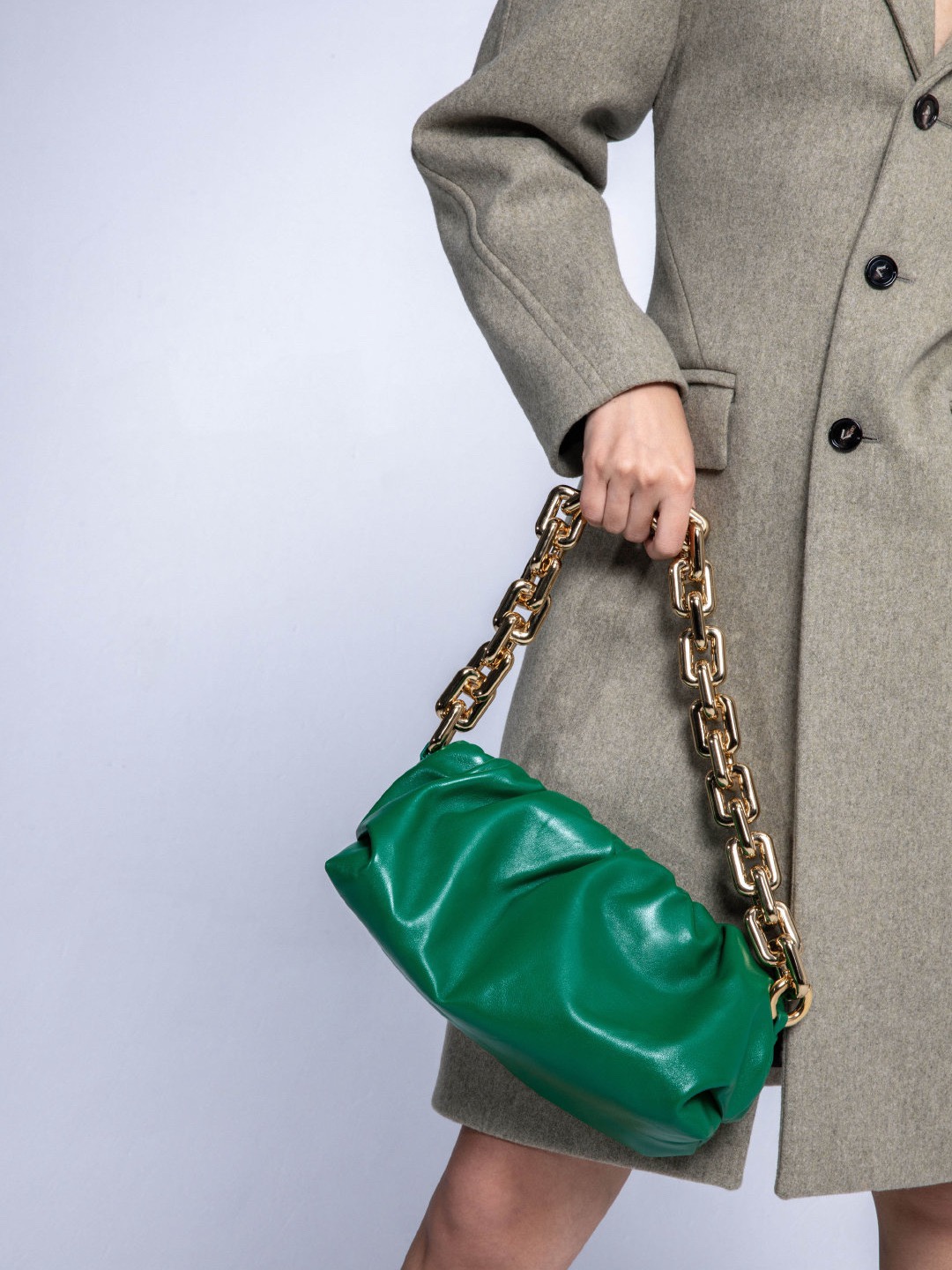 Bottega Veneta ๐๐๐ ๐พ๐๐ผ๐๐ ๐๐๐๐พ๐ 31CM BAG 620230ไผฆๆฆ็ปฟ/้้พ