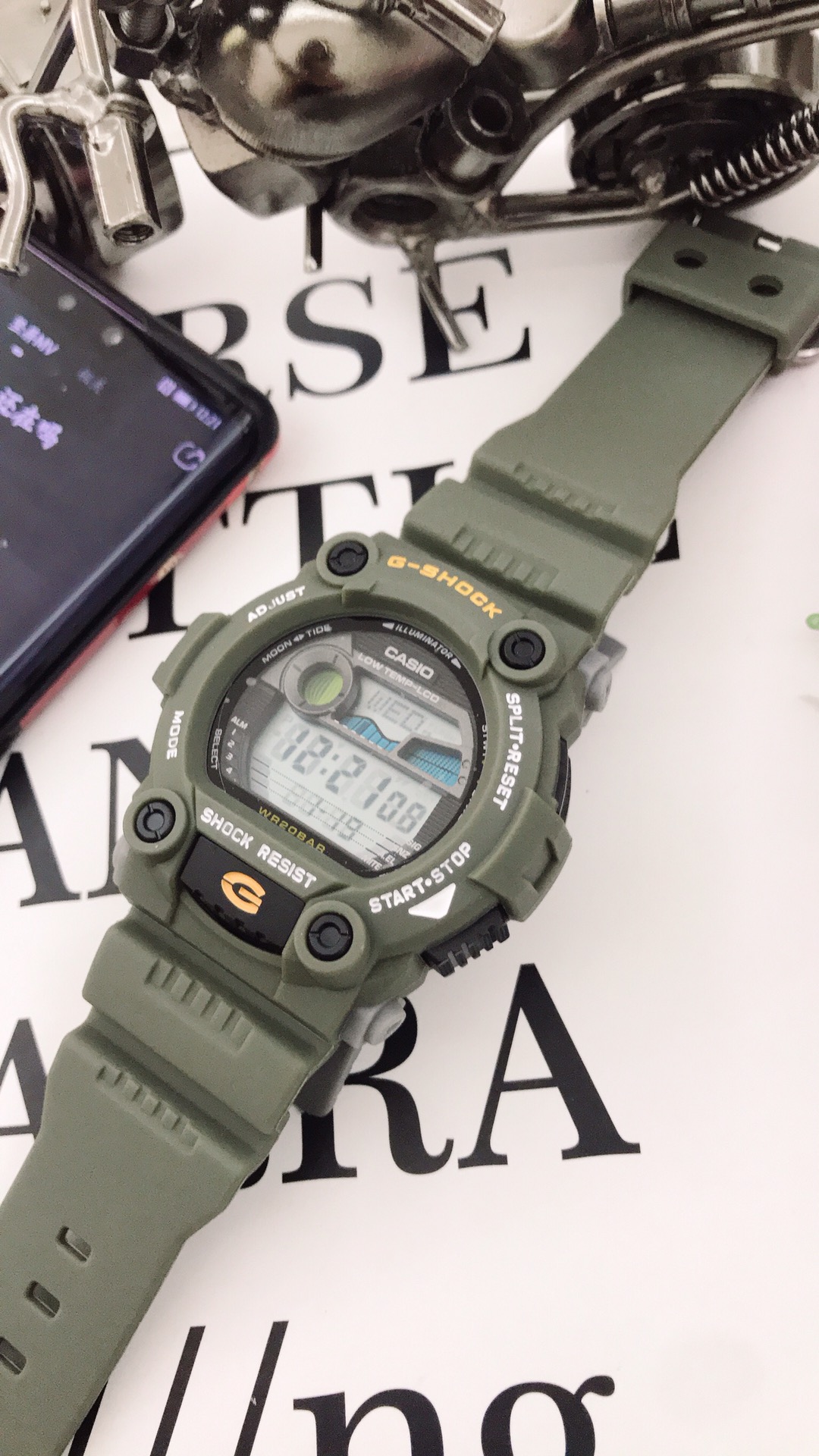 Ms. Cacio Caucasio sports fashioner G SHOCK watch G7900 - 图片 7