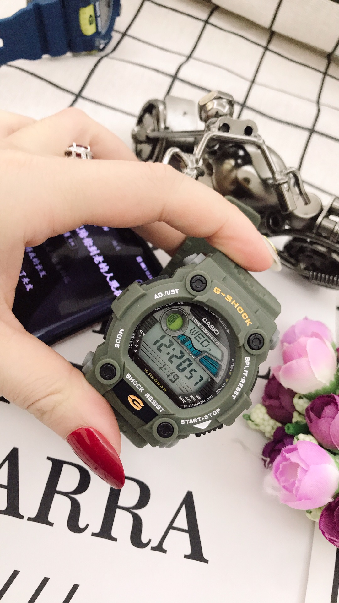 Ms. Cacio Caucasio sports fashioner G SHOCK watch G7900 - 图片 4