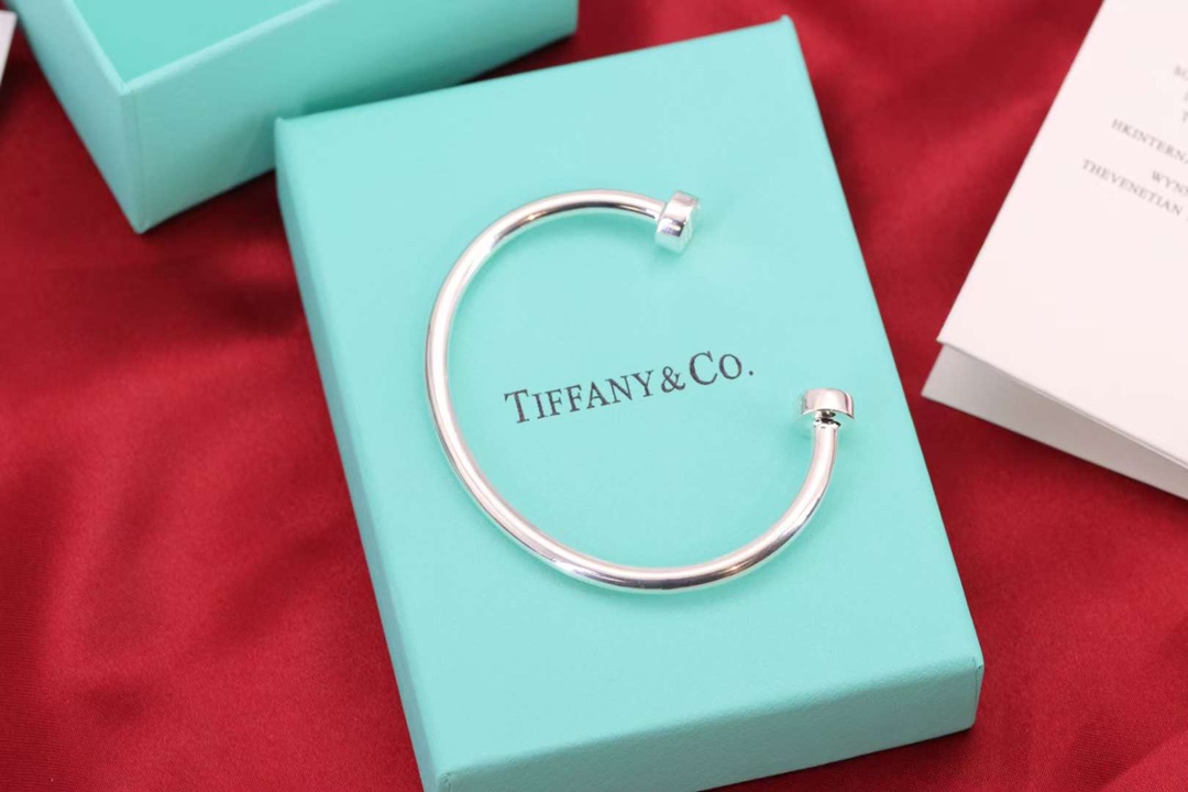 Tiffany & Co. Tiffany&Co. Return to T圆圈纯银情侣手镯