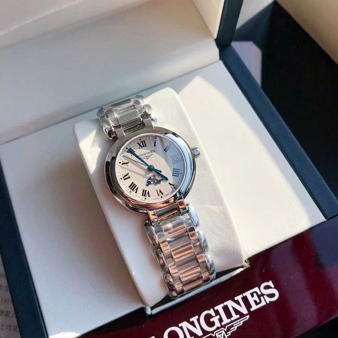 Longines 浪琴心月系列三种表盘，正月初三就是情人节，您们是打算自己过了吗