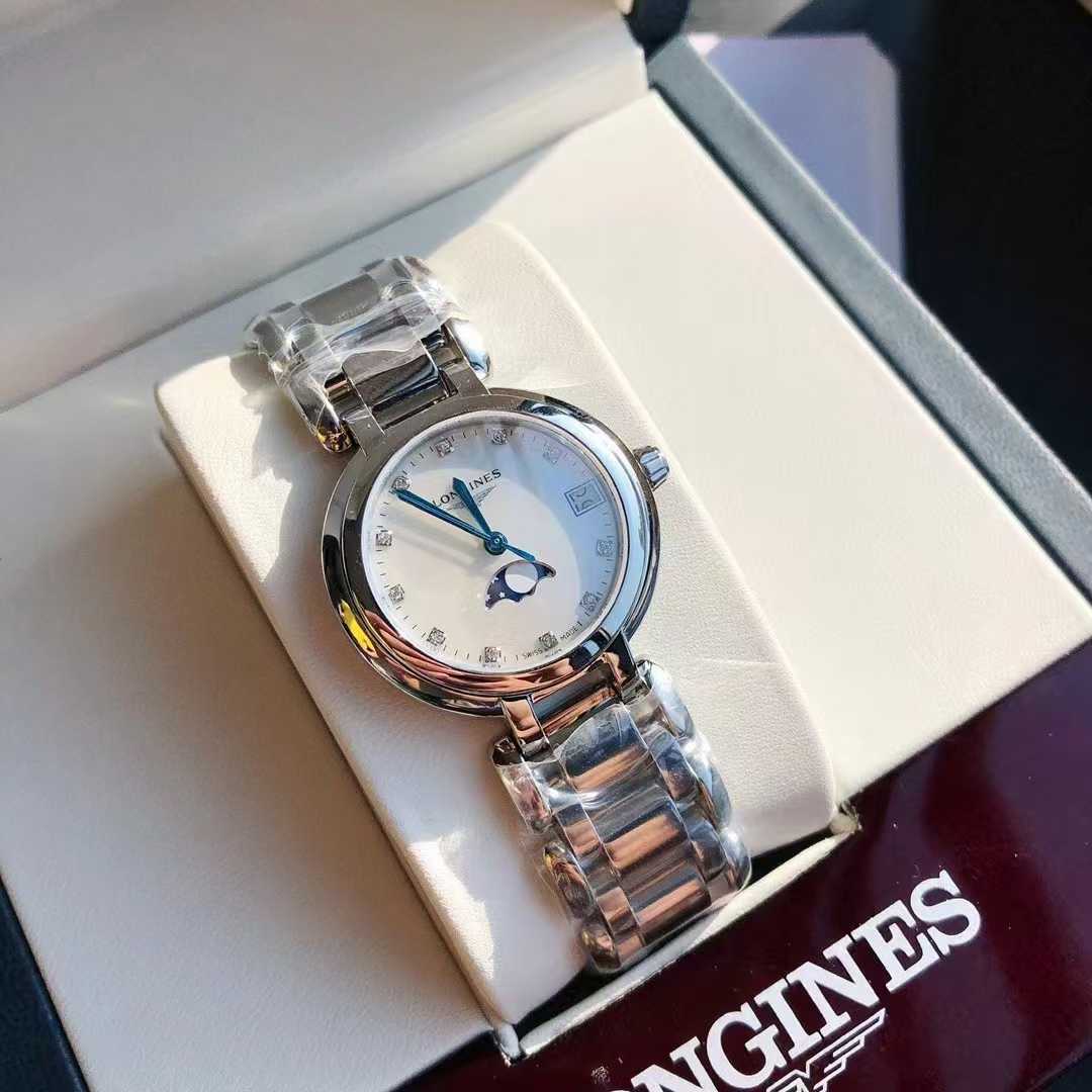 Longines 浪琴心月系列三种表盘，正月初三就是情人节，您们是打算自己过了吗