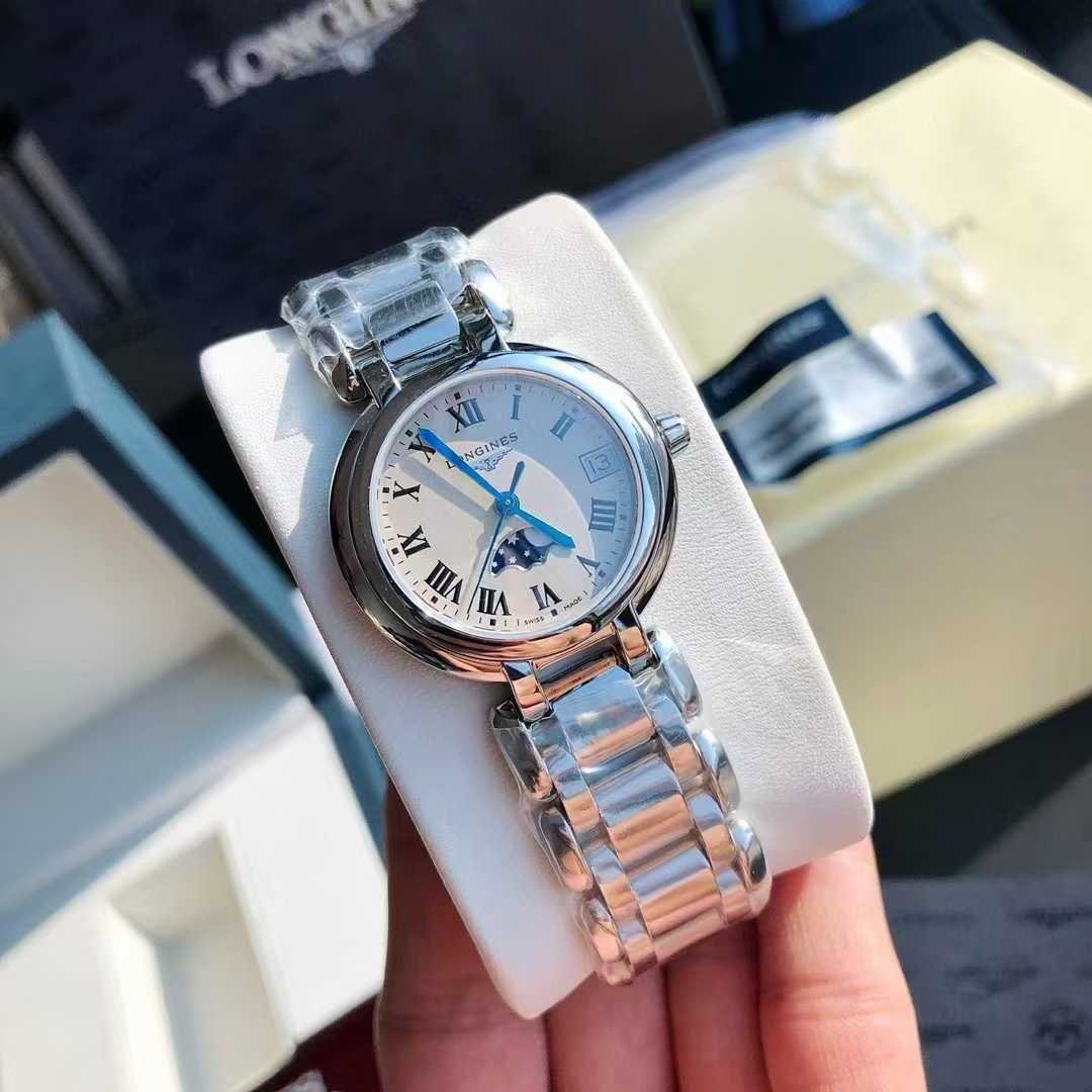 Longines 浪琴心月系列三种表盘，正月初三就是情人节，您们是打算自己过了吗
