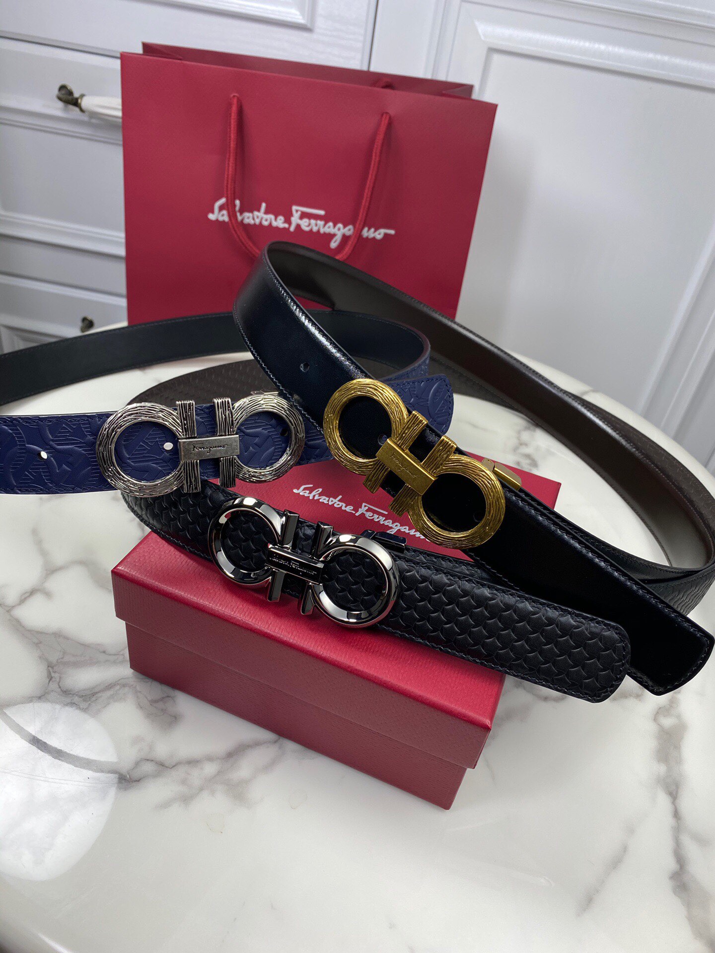 [Ferragamo Belts]Genuine level
