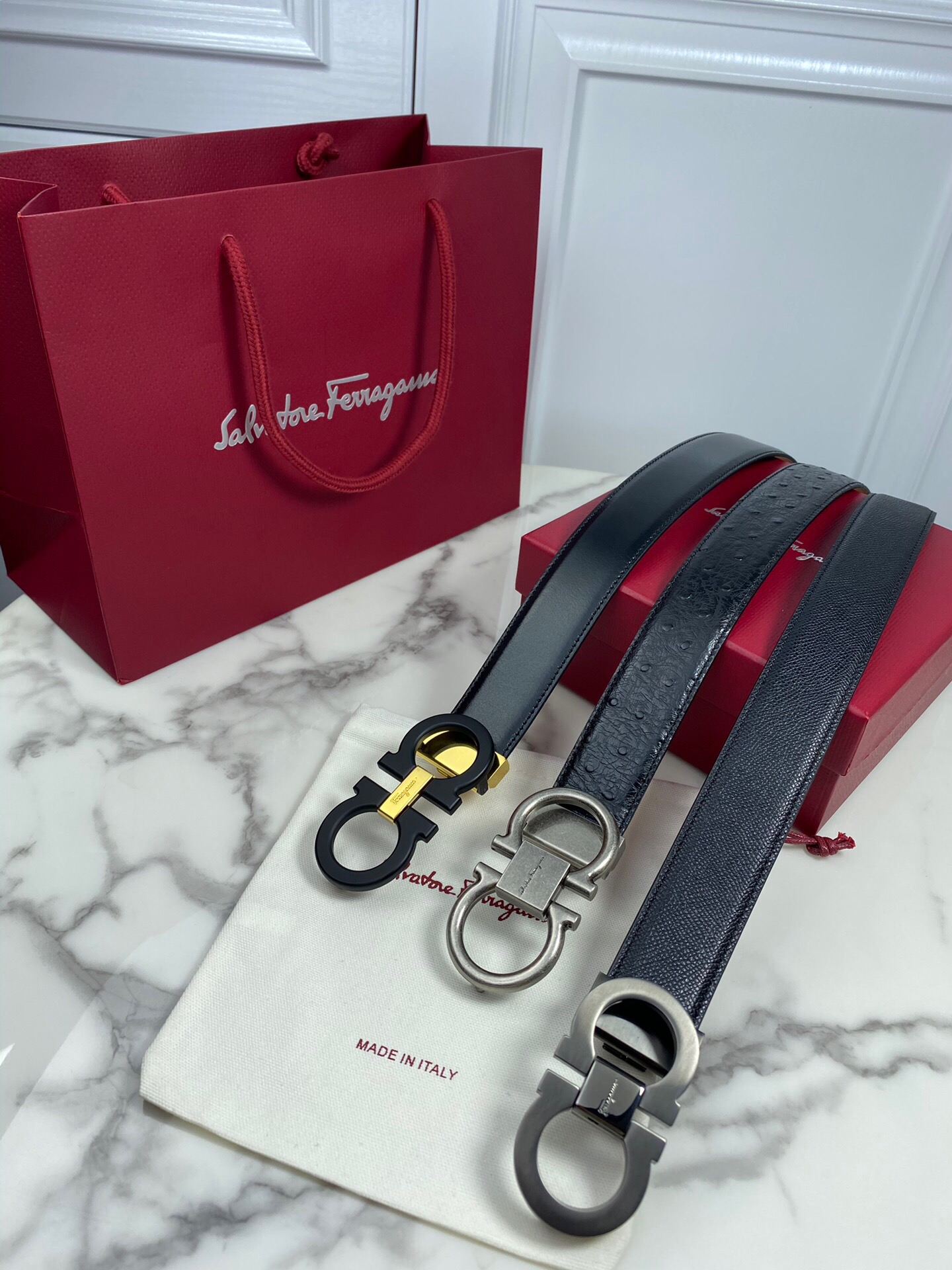 [Ferragamo Belts]Genuine level