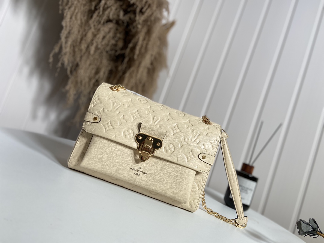 Louis Vuitton LV Vavin Wholesale
 Bags Handbags White Empreinte​ Cowhide Casual M44151