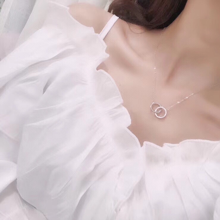 Tiffany & Co. Tiffany Co.蒂夫尼双戒双环项链
