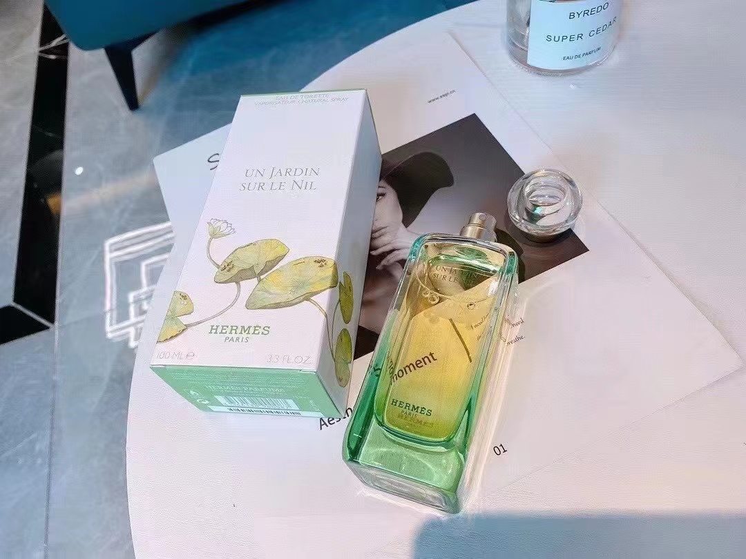 专柜版Hermes爱马仕尼罗河花园中性女士淡香水100ml 9