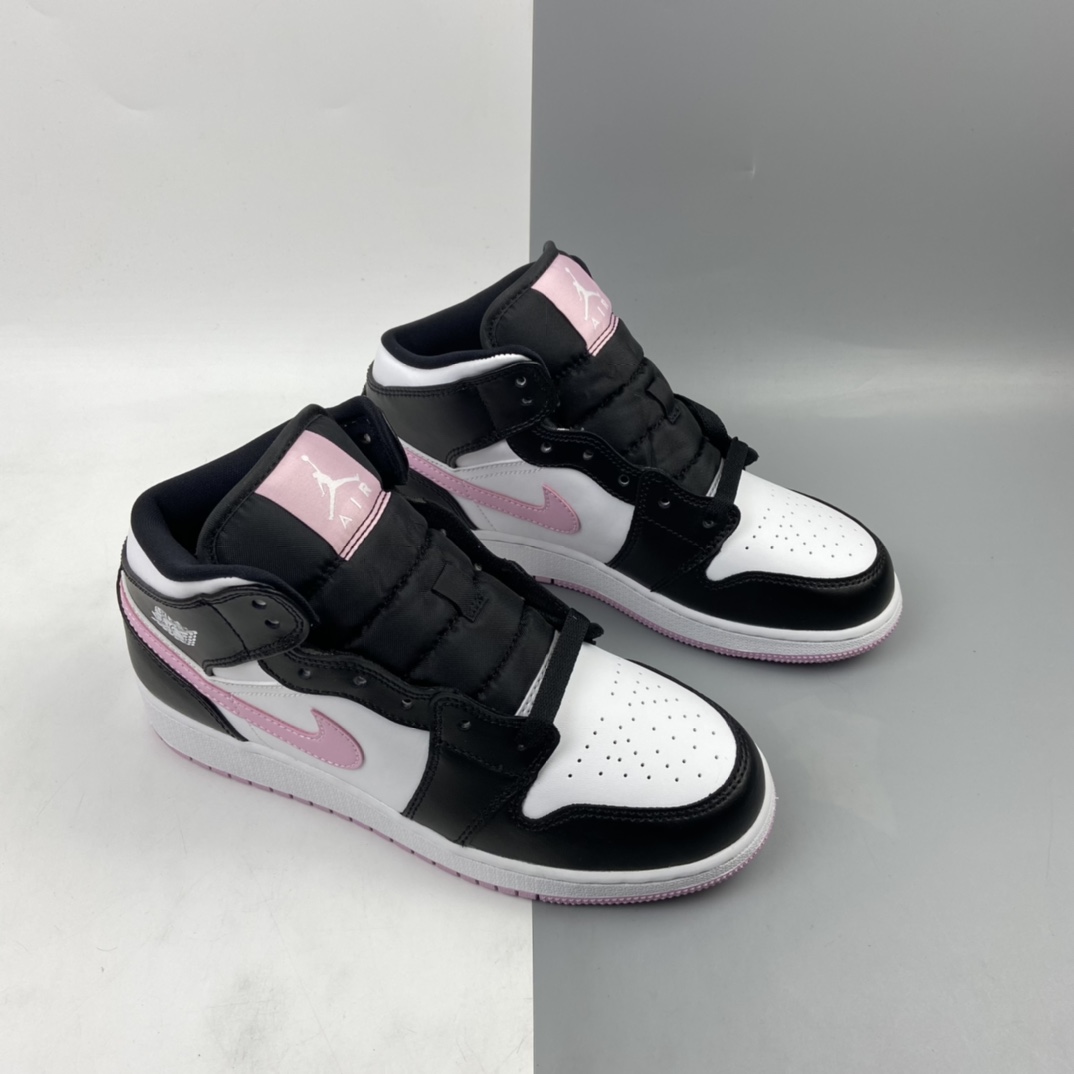 280 Air Jordan 1 Mid AJ1 乔1 中帮百搭休闲运动板鞋 555112-103