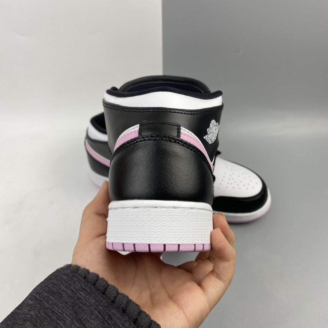 280 Air Jordan 1 Mid AJ1 乔1 中帮百搭休闲运动板鞋 555112-103