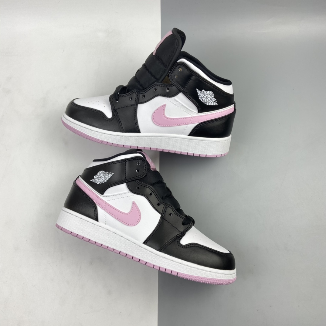 280 Air Jordan 1 Mid AJ1 乔1 中帮百搭休闲运动板鞋 555112-103