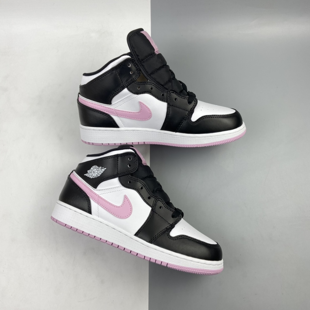 280 Air Jordan 1 Mid AJ1 乔1 中帮百搭休闲运动板鞋 555112-103