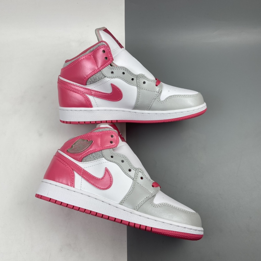280 Air Jordan 1 Mid AJ1 乔1 中帮百搭休闲运动板鞋 555112-109