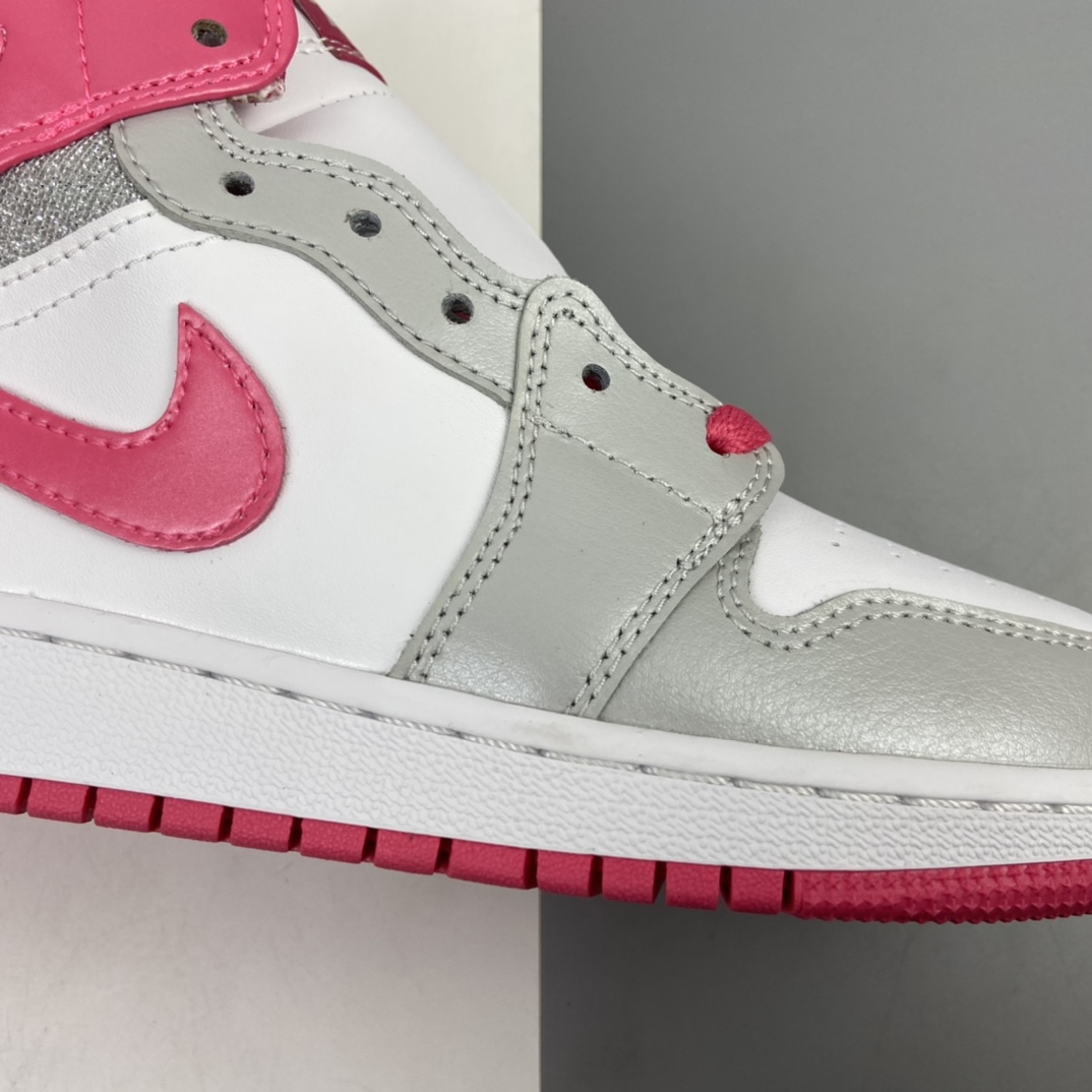 280 Air Jordan 1 Mid AJ1 乔1 中帮百搭休闲运动板鞋 555112-109