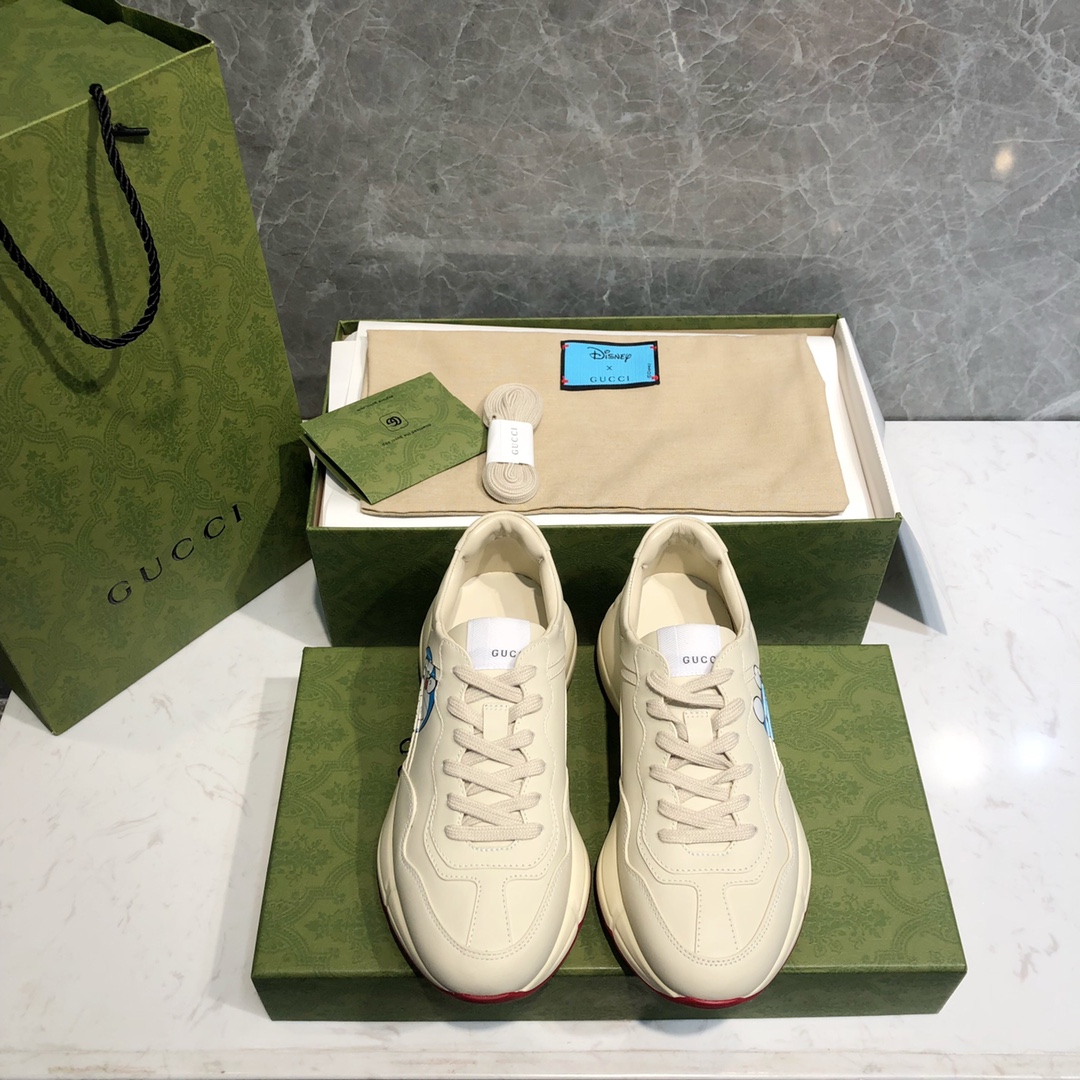 GUCCI Rhyton Doraemon imprimé sneakers dad shoes