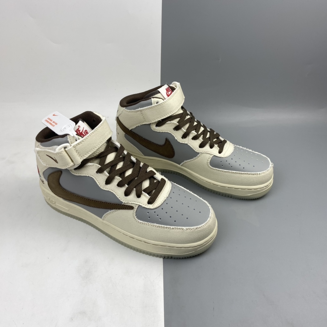 300 Travis Scott x Sony PlayStation 5 x Nk Air Force 1’07 Mid ”PS5” 联名款扣篮系列中帮经典百搭休闲运动板鞋 BQ5828-202