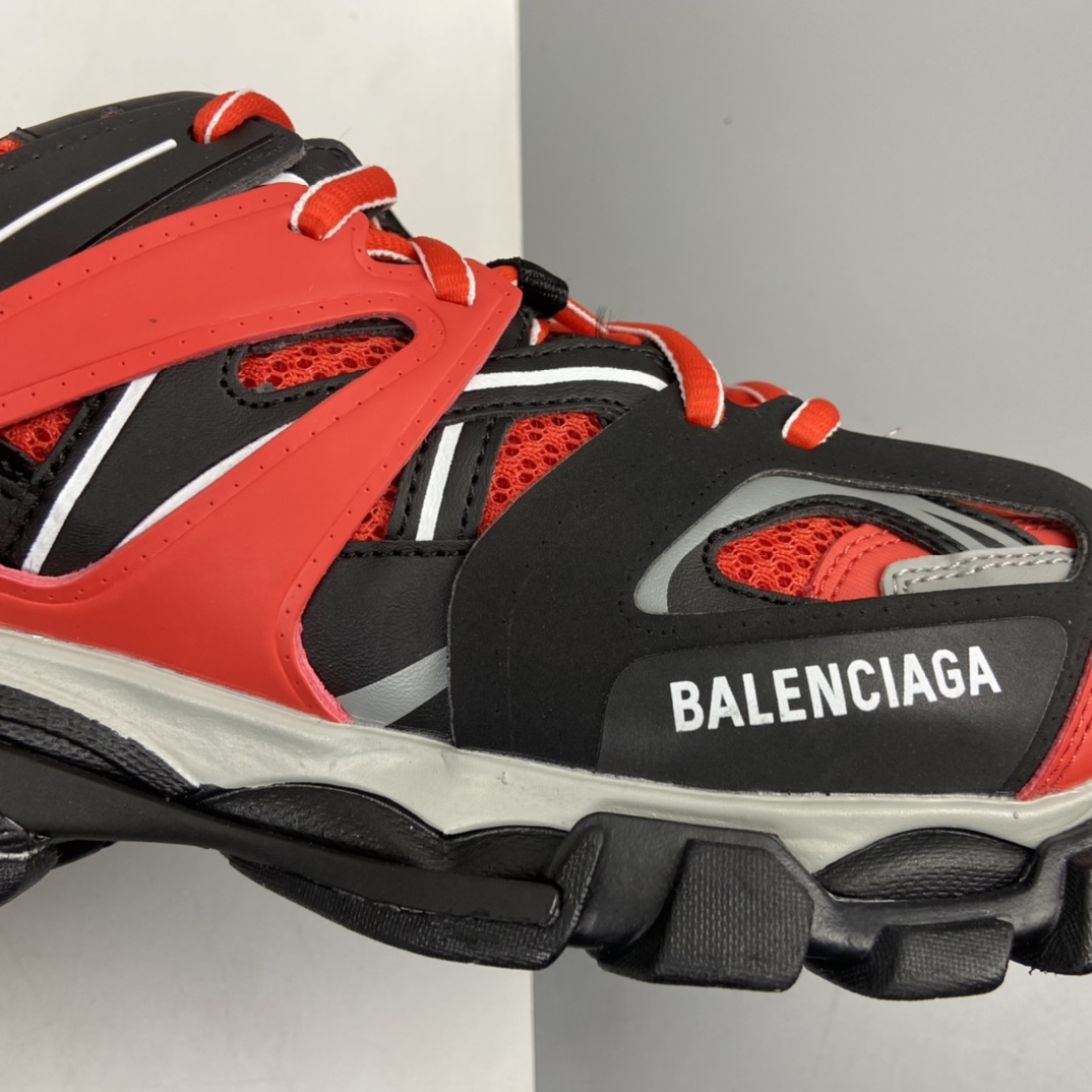 480 Balenciaga Sneaker Tess s.Gomma MAILLE WHITE/ORANGE 巴黎世家3.0 三代户外概念鞋