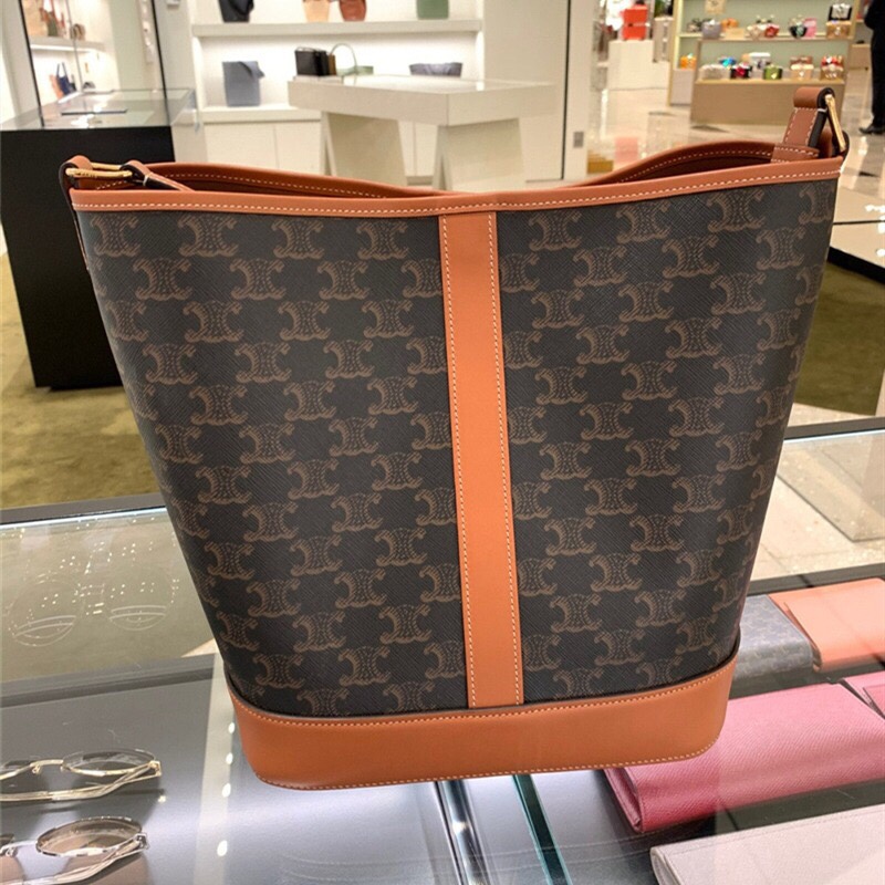 Triomphe Canvas Bucket Bag - Comprehensive 3