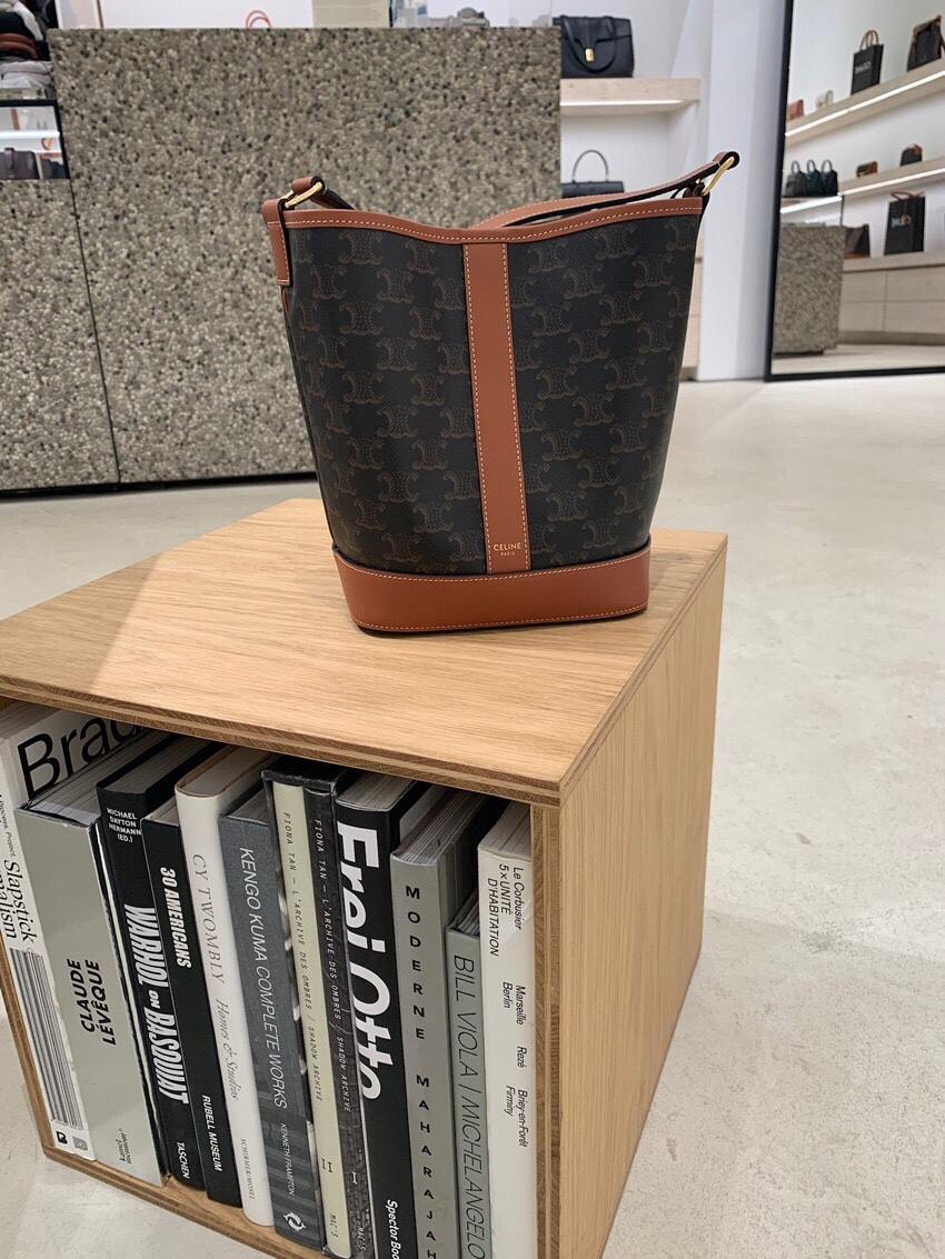 Triomphe Canvas Bucket Bag - Comprehensive 2