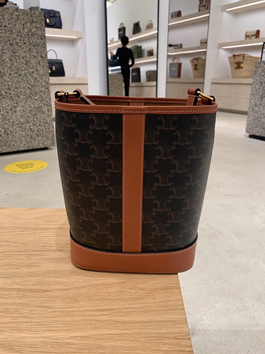 Triomphe Canvas Bucket Bag - Comprehensive 6