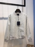 Louis Vuitton Clothing Coats & Jackets Windbreaker White Fashion