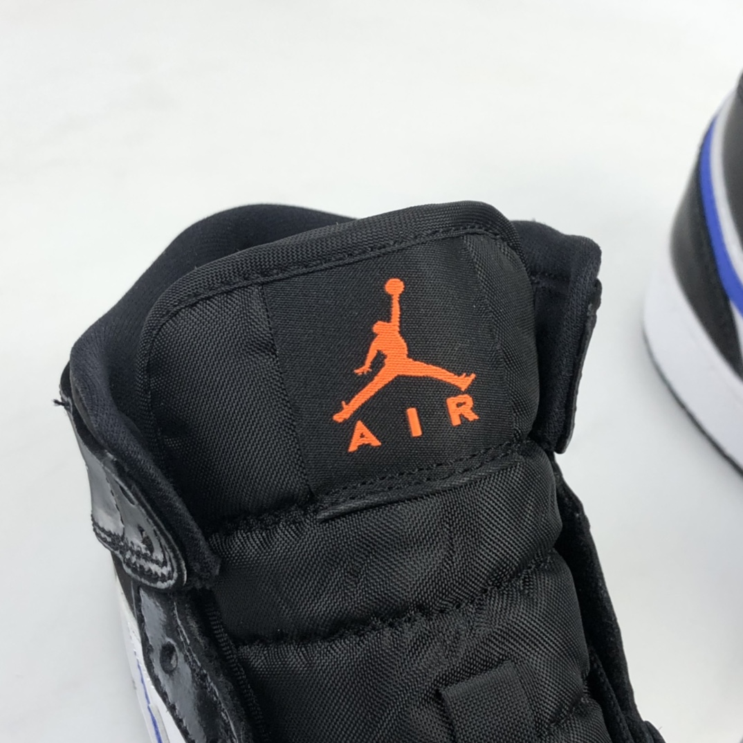 280 Air Jordan 1 Mid“Astronomy Blue”（GS）AJ1 乔1 中帮百搭休闲运动板鞋 黑白蓝 蓝熊猫 554725-084