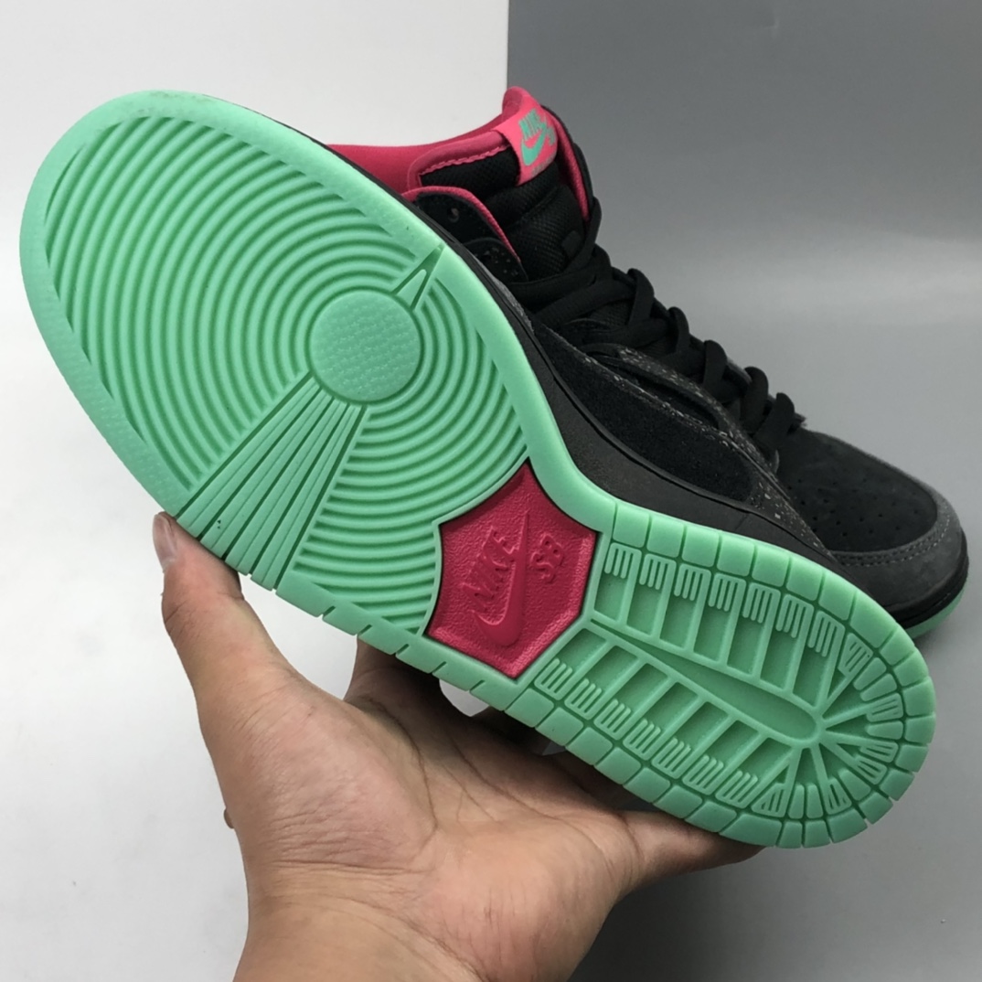 360 Nike SB Dunk High Premium AE QS 北极光 高帮滑板鞋 313171-063