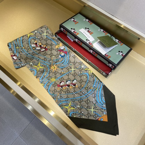 Gucci Donald Duck Silk Hair Band Scarf - 15 x 127cm, Original Quality 1 Gucci Donald Duck Silk Hair Band Scarf - 15 x 127cm, Original Quality