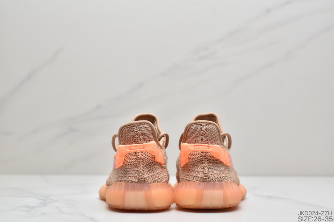 160 童鞋Adidas  阿迪达斯 Yeezy Boost 350V2  椰子爆米花童鞋运动跑鞋 透气缓震舒适