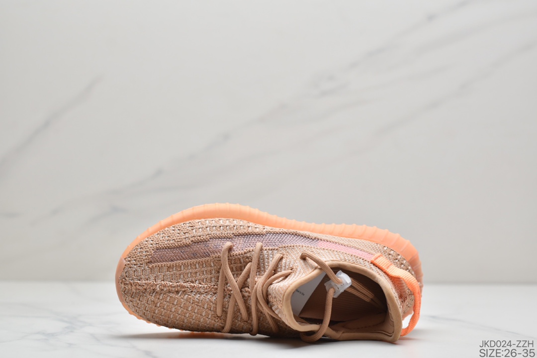 160 童鞋Adidas  阿迪达斯 Yeezy Boost 350V2  椰子爆米花童鞋运动跑鞋 透气缓震舒适