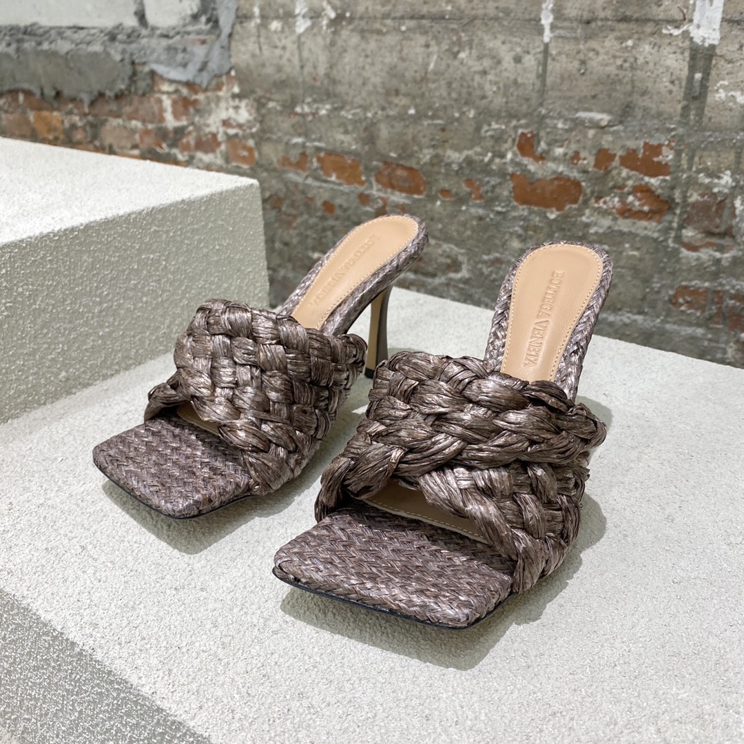 Bottega Veneta Zapatos de tacón alto Sandalias Tejido