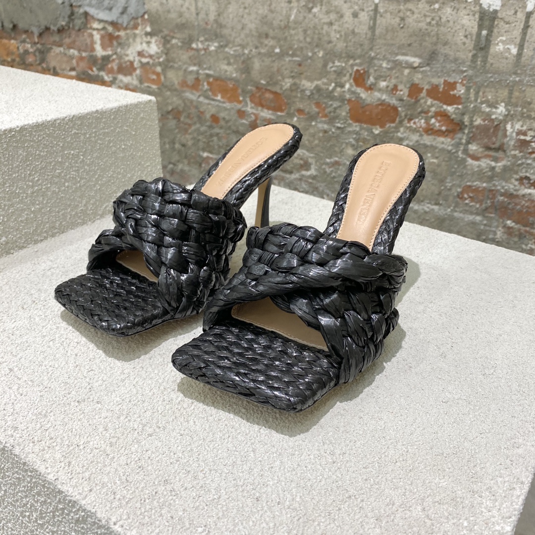 Bottega Veneta 1: 1
 Zapatos de tacón alto Sandalias Tejido