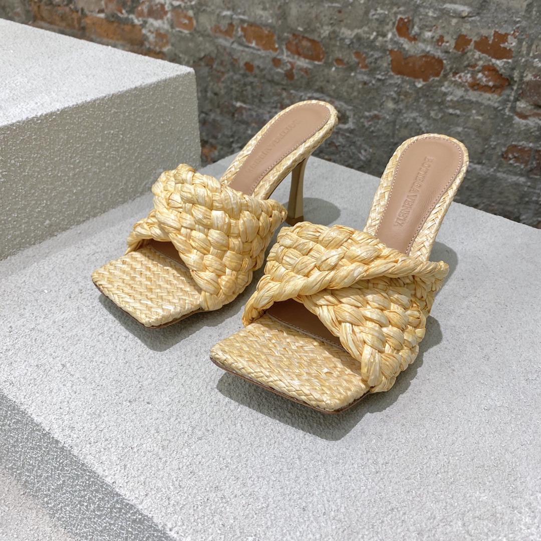 Bottega Veneta Zapatos de tacón alto Sandalias Tejido