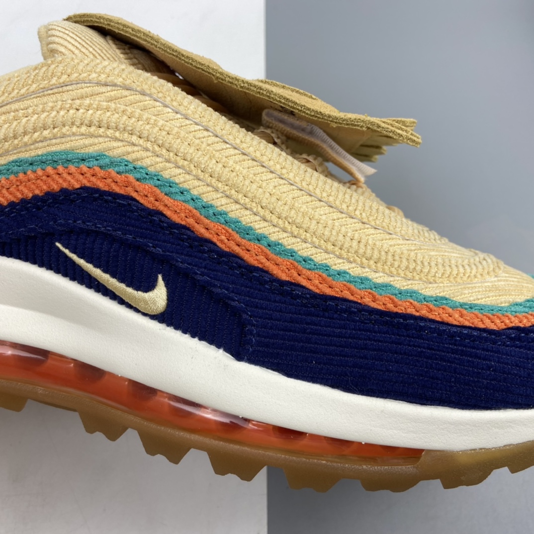 260 Nike Air Max 97 Golf 高尔夫球鞋经典跨界子弹头气垫跑鞋 CJ0563-400