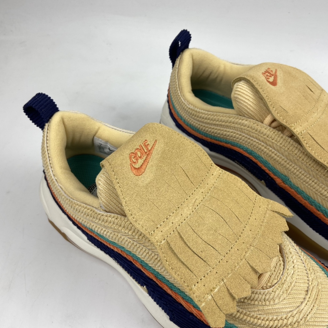 260 Nike Air Max 97 Golf 高尔夫球鞋经典跨界子弹头气垫跑鞋 CJ0563-400