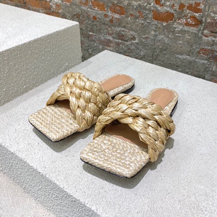 Bottega Veneta Zapatos de tacón alto Sandalias Tejido