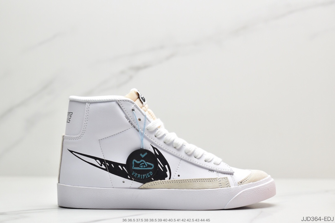 130 耐克Nike SB Blazer Mid Premium”Sashiko Sesame”耐克 CT0715-200
