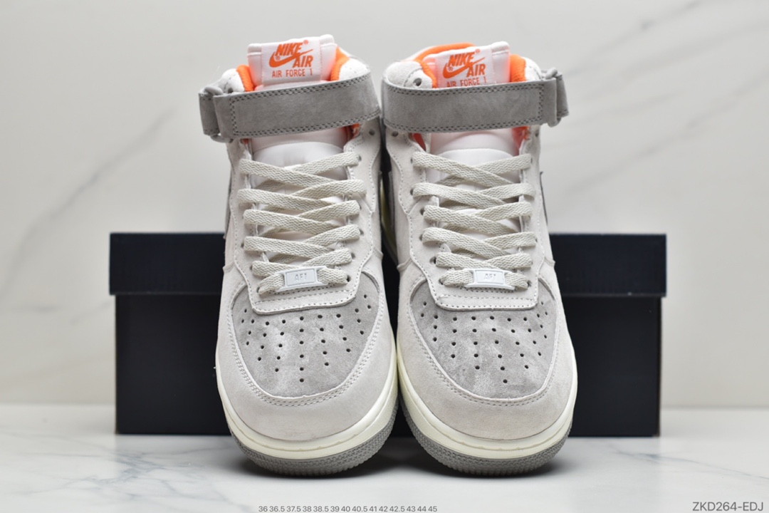270 耐克Nike Air Force 1 07空军一号中帮百搭休闲运动板鞋 CQ5059-105
