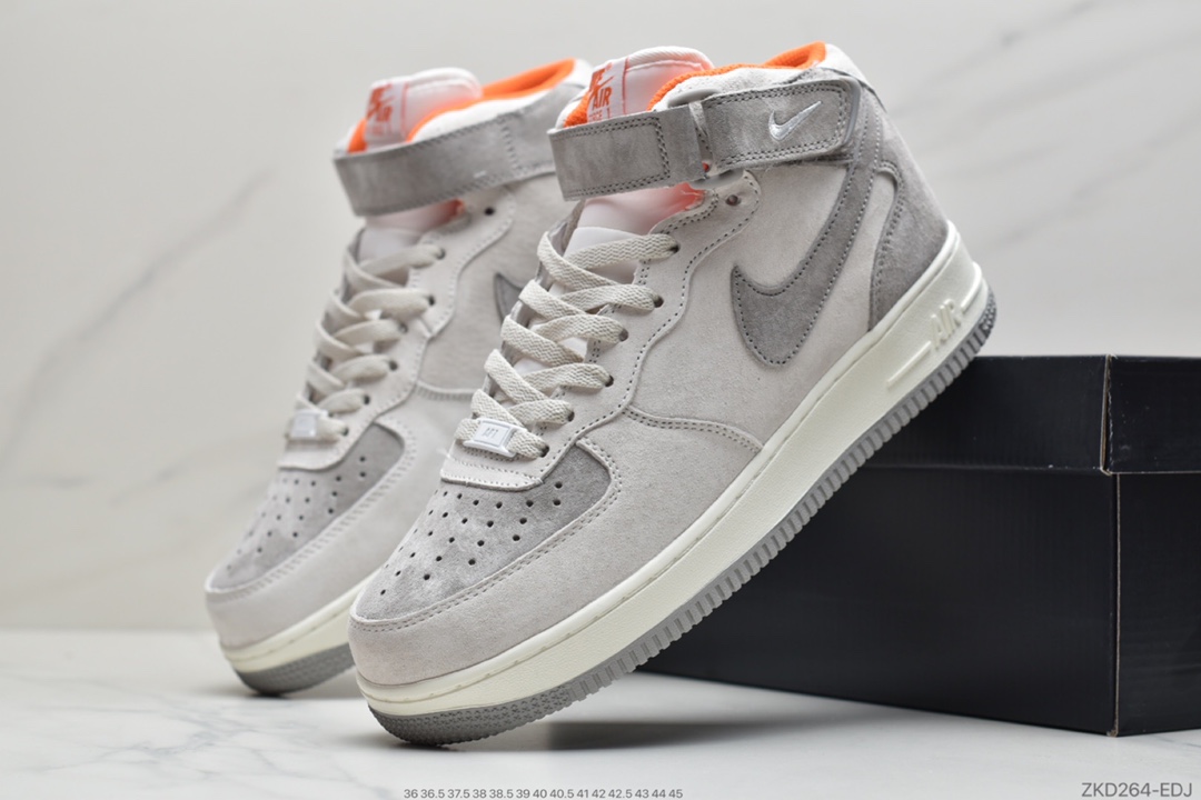 270 耐克Nike Air Force 1 07空军一号中帮百搭休闲运动板鞋 CQ5059-105