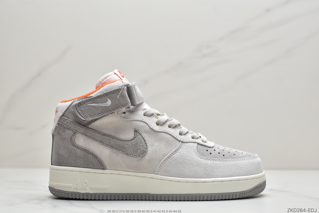 270 耐克Nike Air Force 1 07空军一号中帮百搭休闲运动板鞋 CQ5059-105