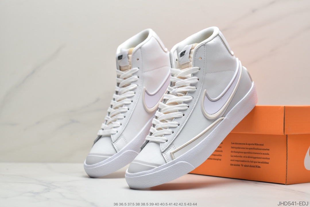 190  耐克Nike Blazer Mid ’77 Infinite 灰白 经典开拓者中帮百搭休闲运动板鞋