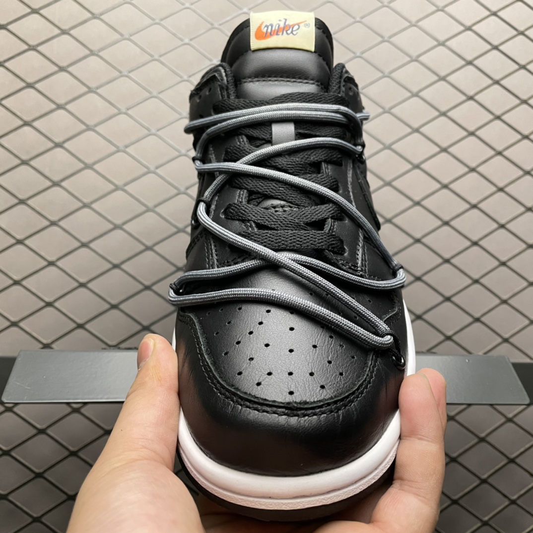 380 Off-White x Nike SB Dunk OW联名 扣篮系列低帮运动休闲板鞋 CT0856-002
