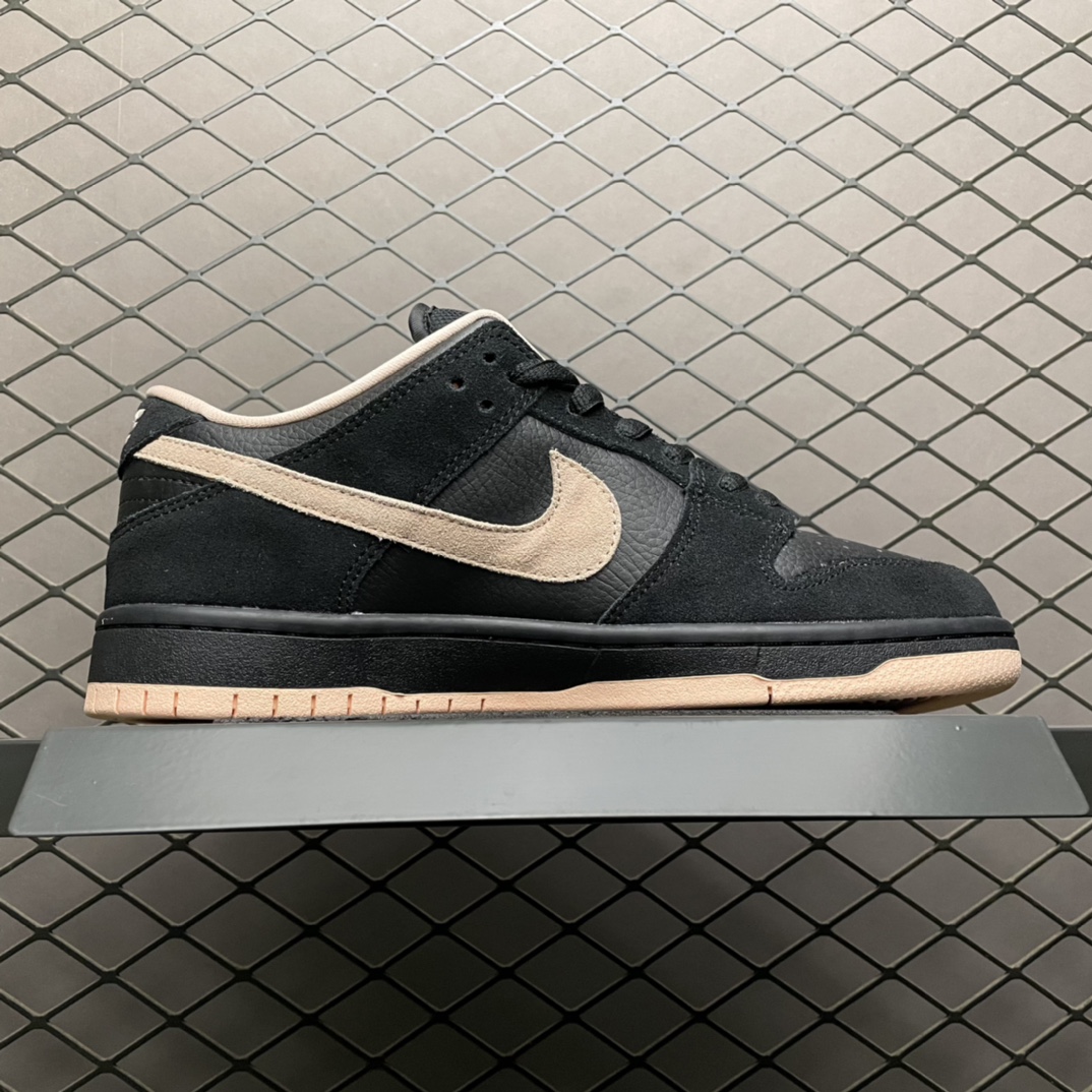 340 纯原版本 Nike SB Dunk 运动休闲滑板鞋 黑粉 BQ6817-003