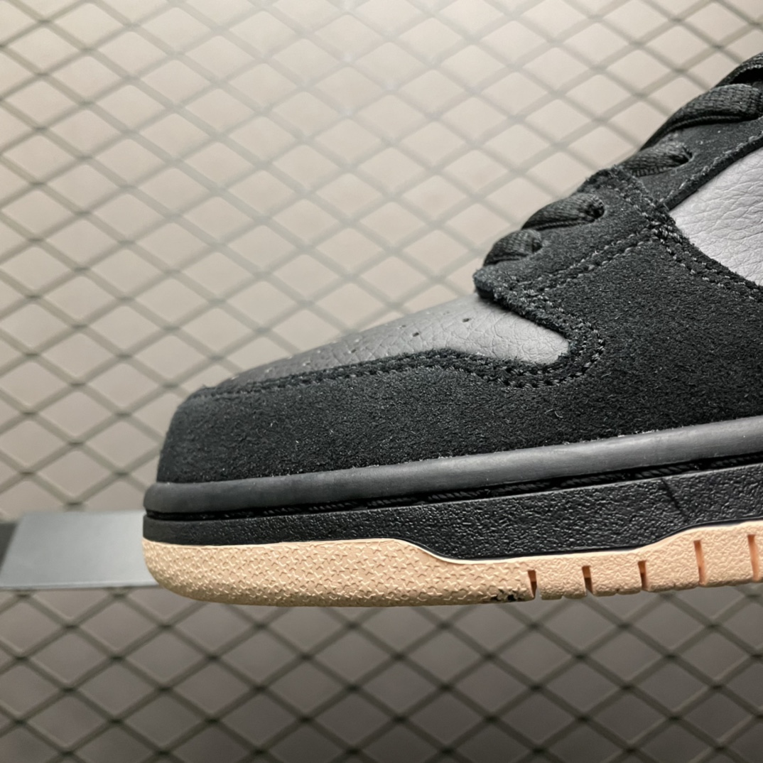 340 纯原版本 Nike SB Dunk 运动休闲滑板鞋 黑粉 BQ6817-003