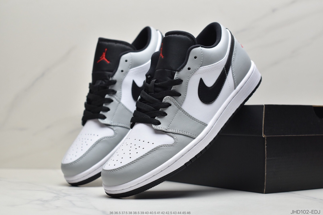 190 Air Jordan 1 Low 黑灰影子AJ1乔1低帮休闲板鞋 553558-039