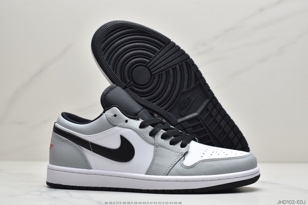 190 Air Jordan 1 Low 黑灰影子AJ1乔1低帮休闲板鞋 553558-039