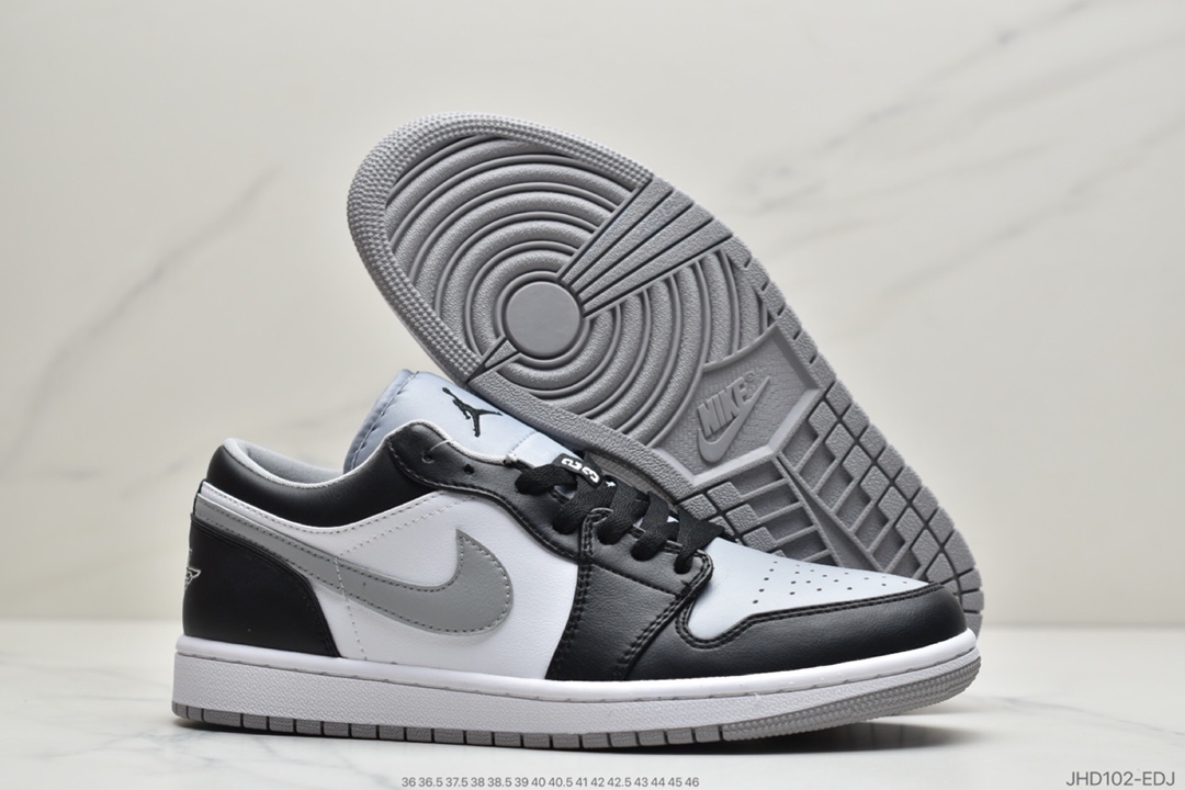 190 Air Jordan 1 Low 黑灰影子AJ1乔1低帮休闲板鞋 553558-039